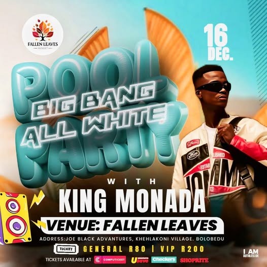 Big Bang All White Pool Party with King Monada